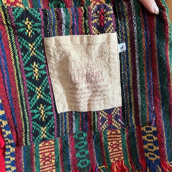 The Morgan factory Red and Multicolor Women's sweatshirt sm/med - Picture 4 of 5